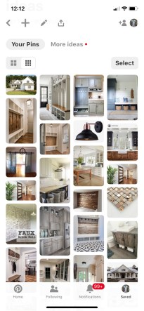 pinterest screen shot